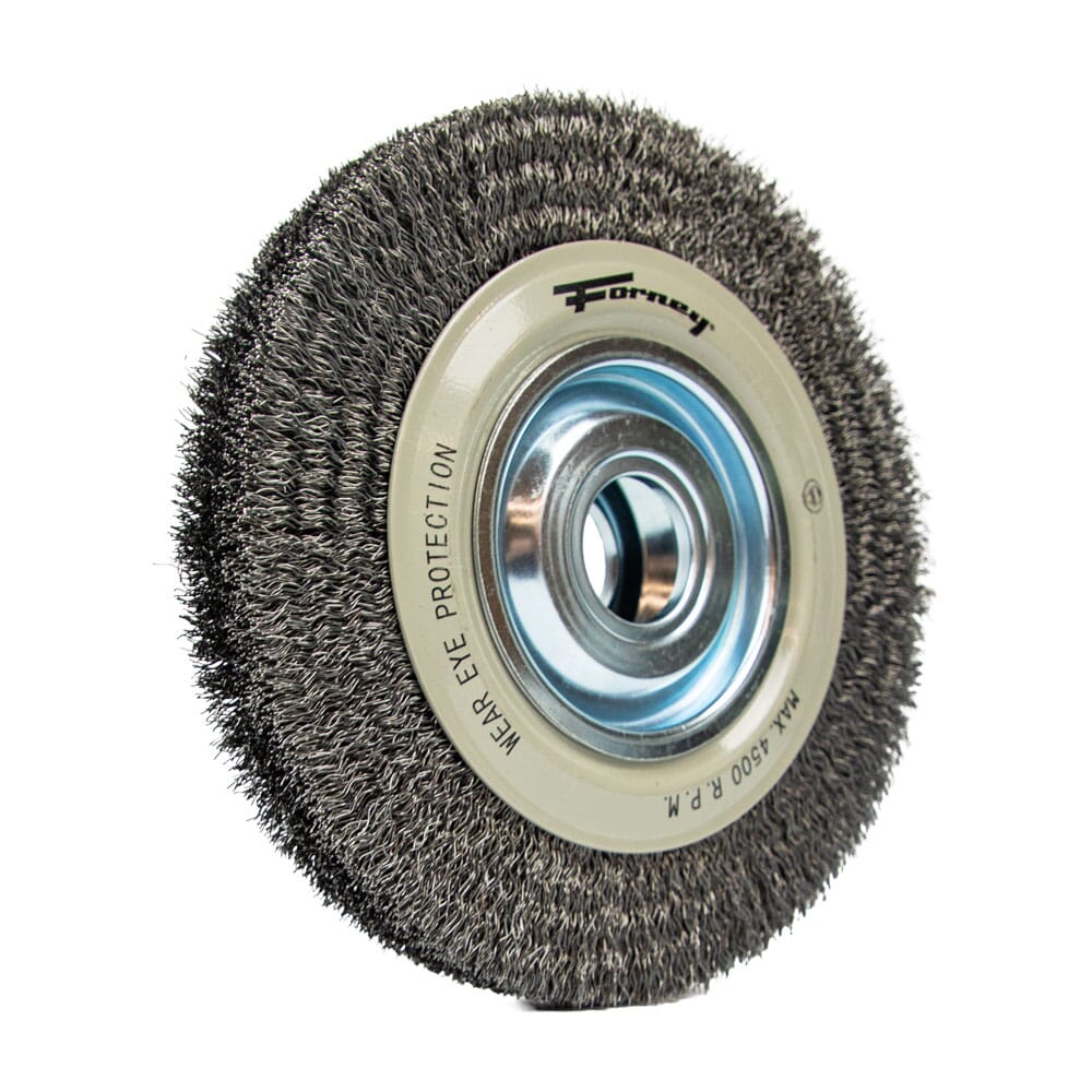 Command PRO Wire Wheel, Crimped, 8 in x .014 in x 1/2 in - 5/8